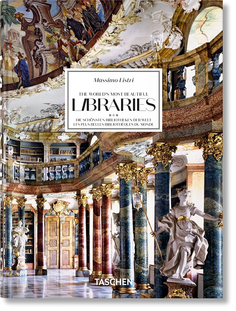洋書 Most Beautiful Libraries of the World Massimo Listri. The World's Most Beautiful Libraries. 45th